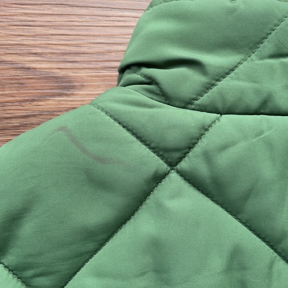 Green quilted vest - Picture 4 of 5